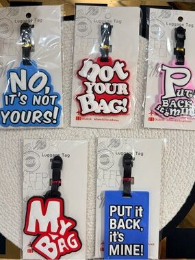 Funny Luggage Tags Colorful Unique New Baggage Tags Suitcase ID Labels - Pick 1